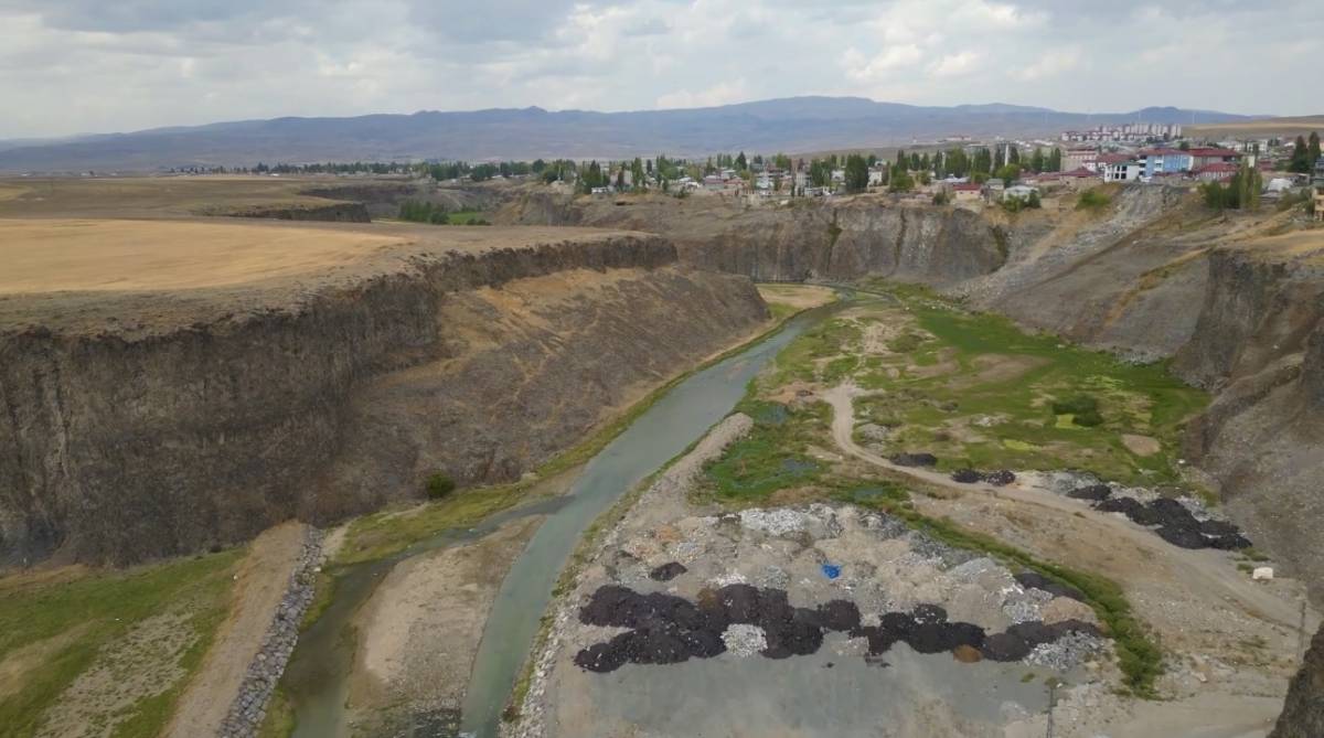 Diyadin Kanyonlarının Eşsiz Güzelliği Nefes Kesti