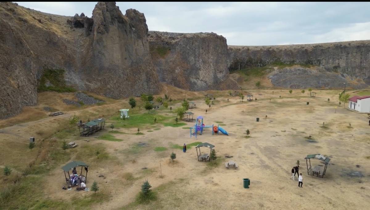 Diyadin Kanyonlarının Eşsiz Güzelliği Nefes Kesti