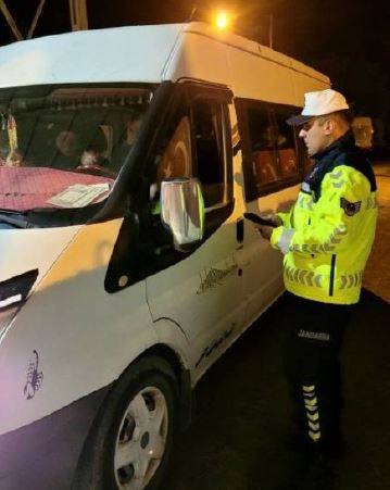 Ağrı’da Trafik Jandarmasından Huzur ve Güven Denetimi