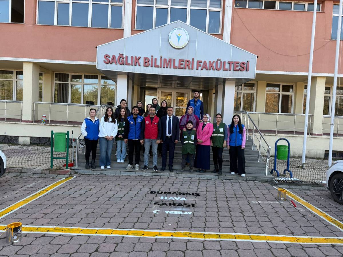 AİÇÜ’de “Dumansız Hava Sahası” Alanı Oluşturuldu