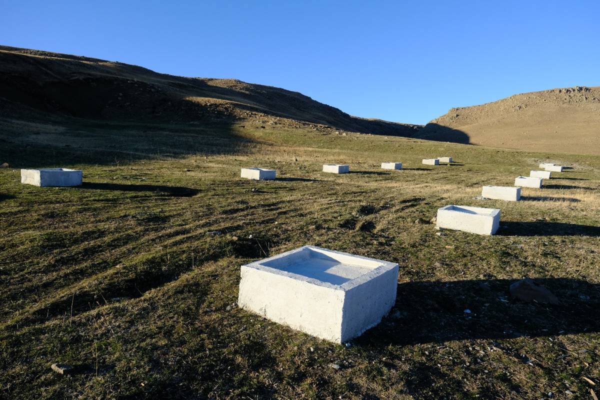 Ağrı’da Köylerde Hayvancılık Altyapısı Güçlendirildi