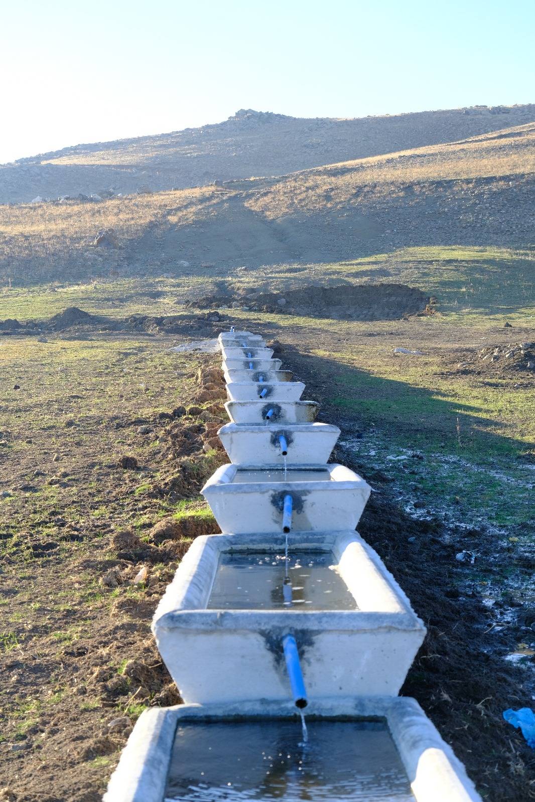 Ağrı’da Köylerde Hayvancılık Altyapısı Güçlendirildi