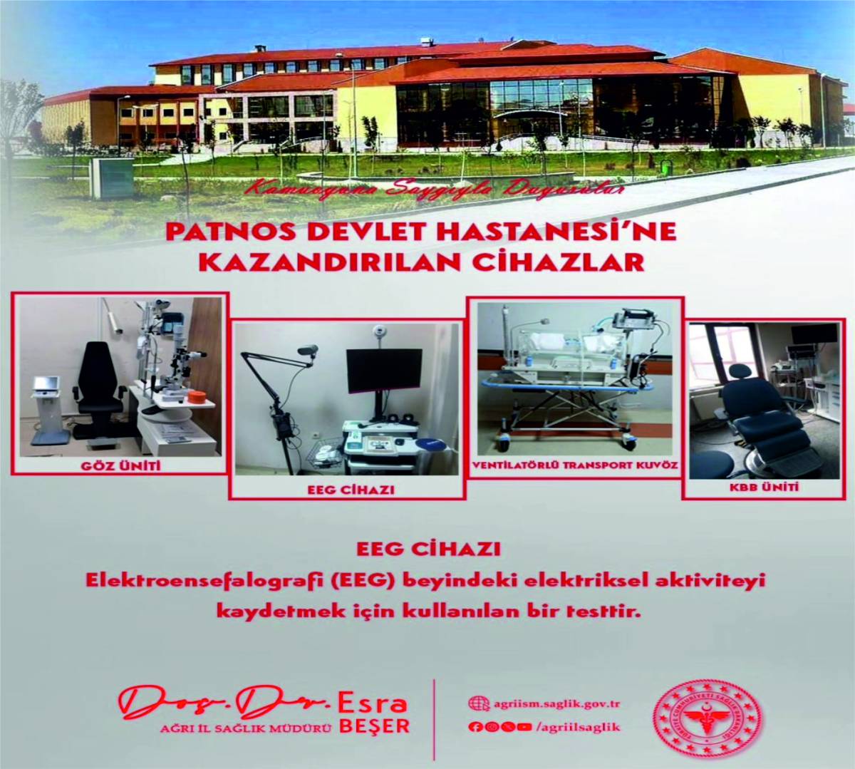 Patnos Sağlık Hizmetleri Yenilendi