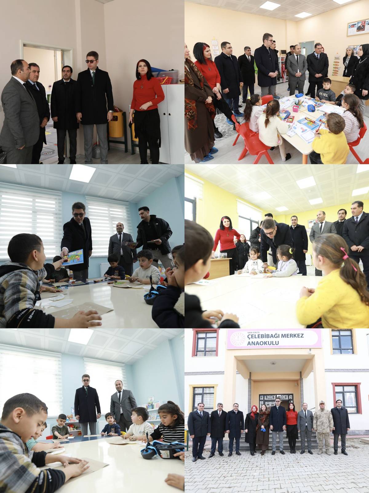 Erciş Kaymakamı Karaloğlu’ndan Anaokulu Ziyareti