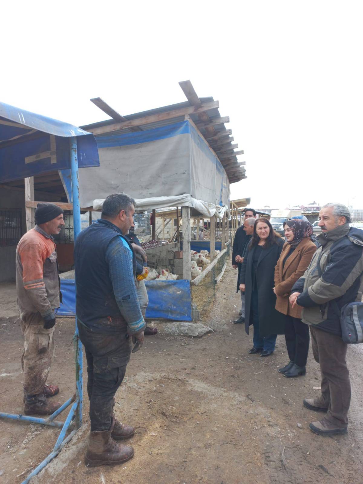 Eş Başkan Güler Temel ve Yönetim, Esnafla Buluştu
