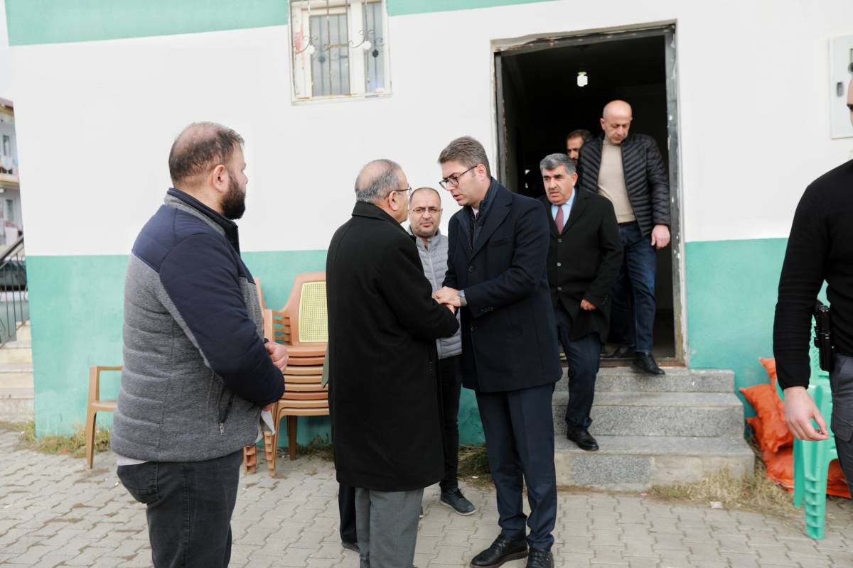 Kaymakam Karaloğlu’ndan Sevinç Ailesine Taziye Ziyareti