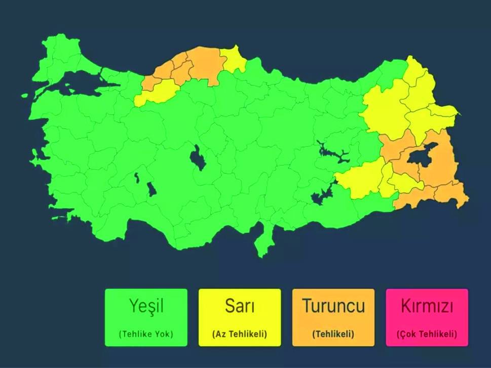 Ağrı Dikkat! Meteoroloji Uyardı: En Kötüsü Geliyor