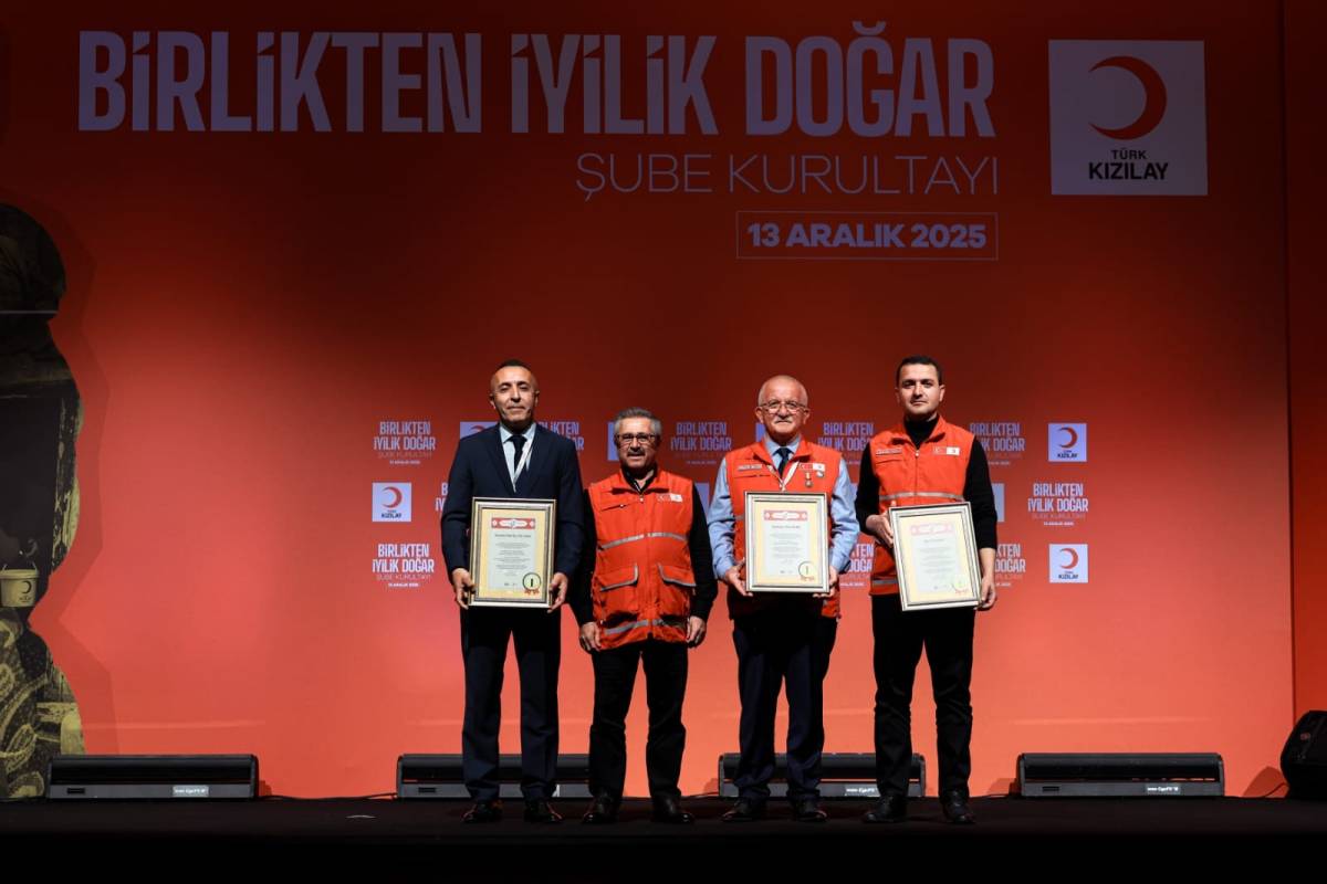 Ağrı Kızılay, 2024 Performans Ödüllerinde 13 Ödülle Döndü
