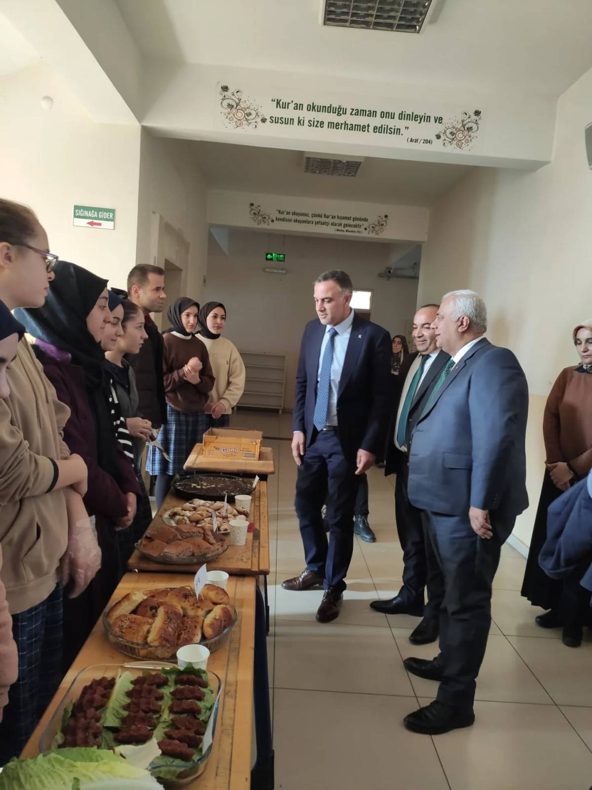 AK Parti İlçe Başkanı Çalışkan’dan Filistin’e Destek Kermesine Ziyaret