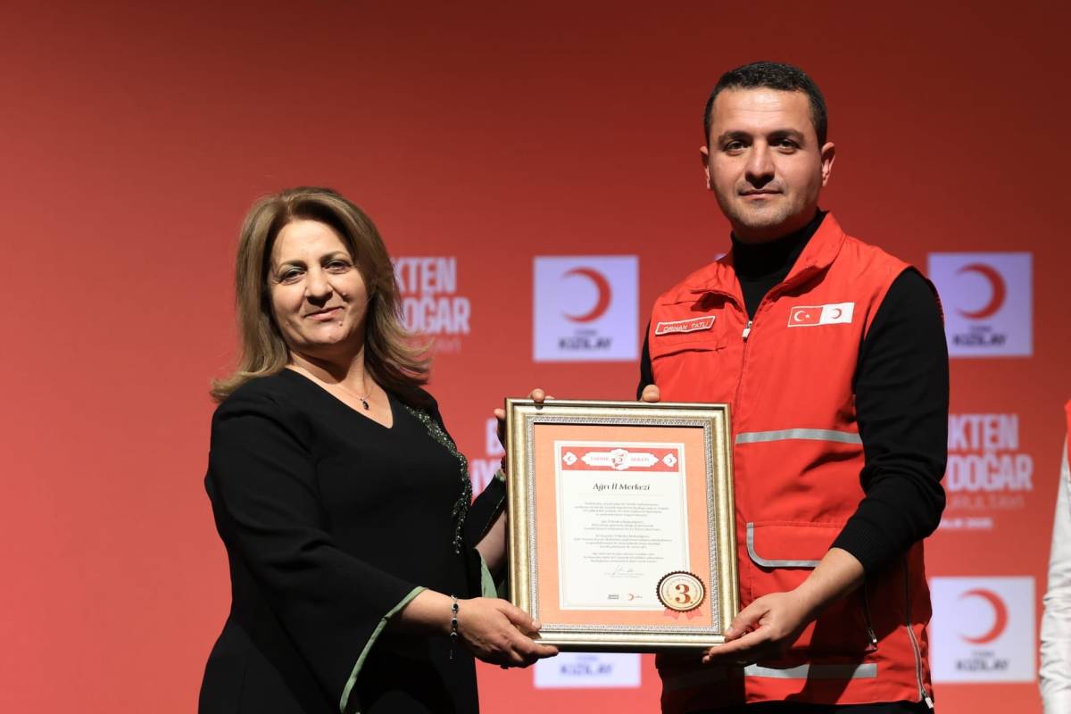 Ağrı Kızılay, 2024 Performans Ödüllerinde 13 Ödülle Döndü