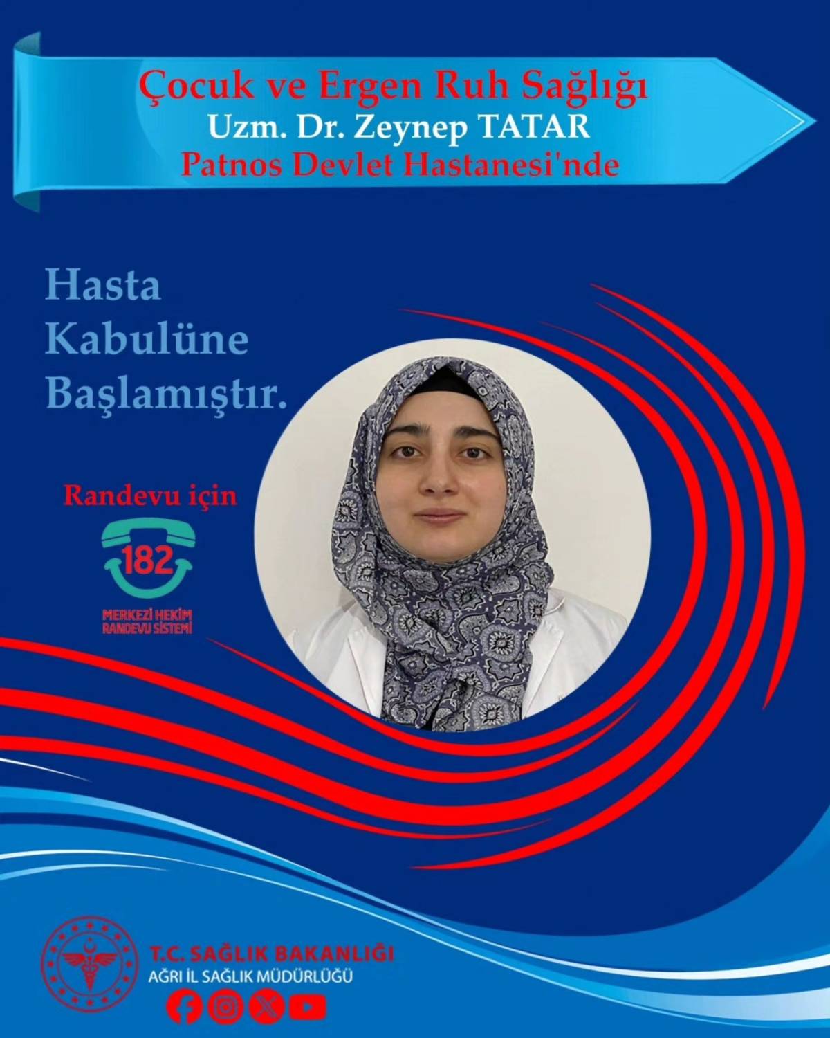 Patnos Devlet Hastanesi’nde 2 Yeni Doktor Ataması Yapıldı