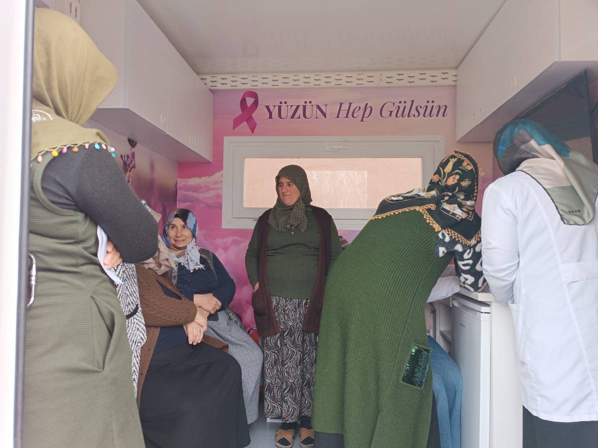 Gezici Kanser Tarama Aracı Ağrı’daki Kadınlara Ulaşıyor