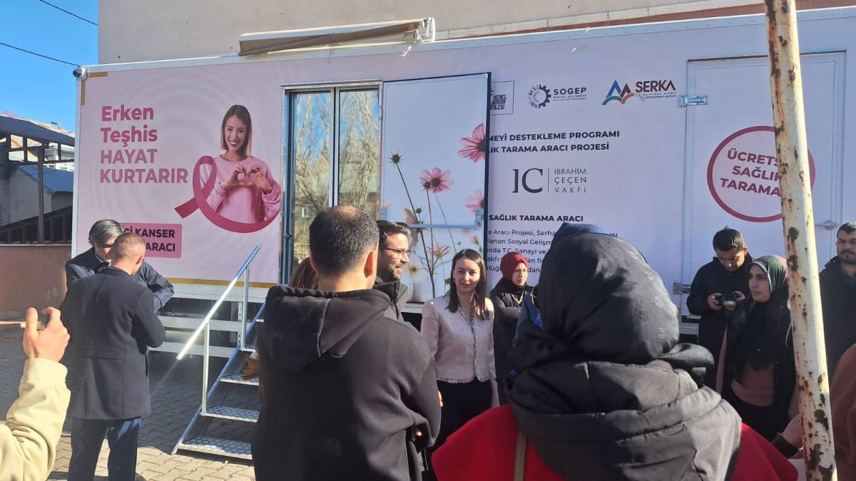 Gezici Kanser Tarama Aracı Ağrı’daki Kadınlara Ulaşıyor
