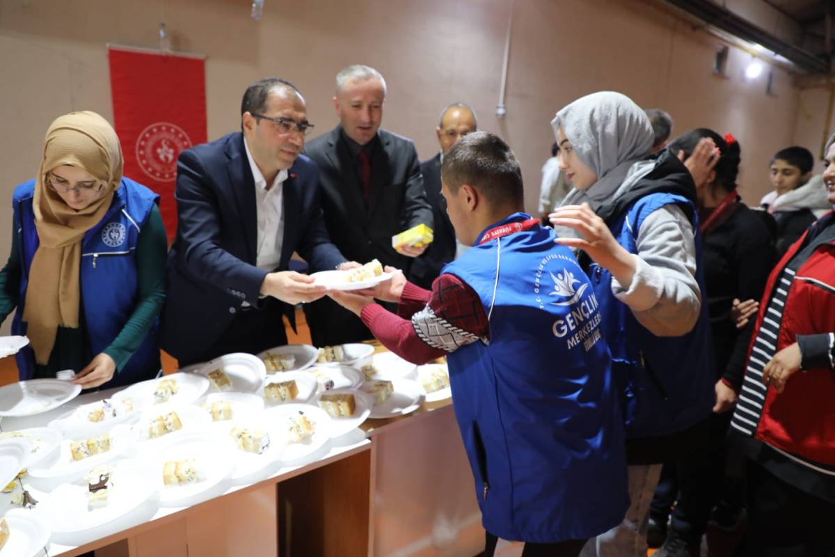 Ağrı’da Gençler ve Engelli Öğrenciler Sporla Buluştu