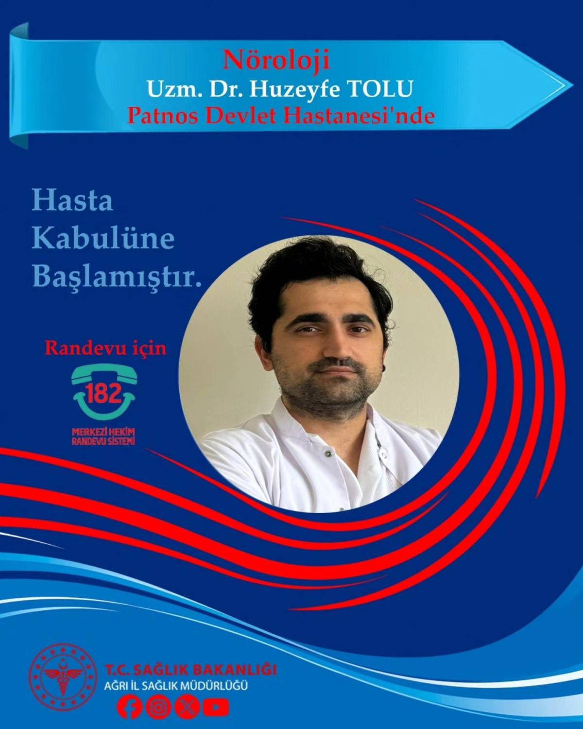 Patnos Devlet Hastanesi’nde 2 Yeni Doktor Ataması Yapıldı