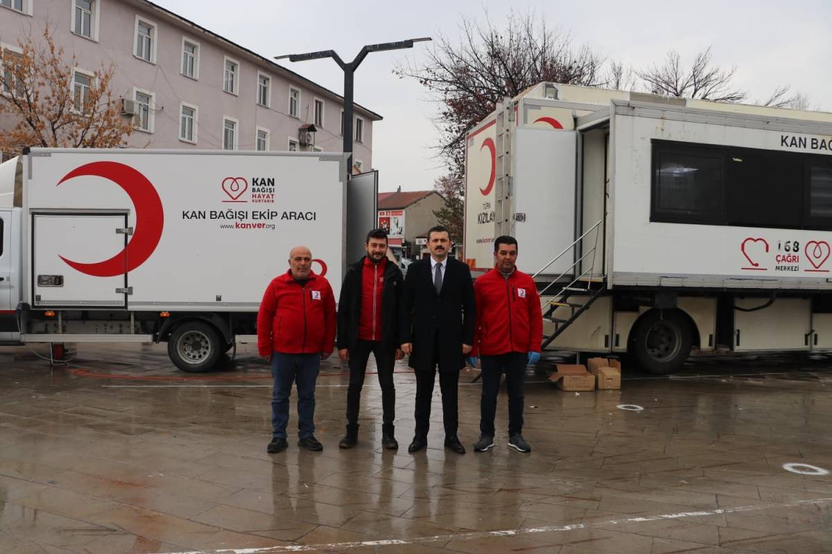 Tutak’ta Kan Bağışı Seferberliği