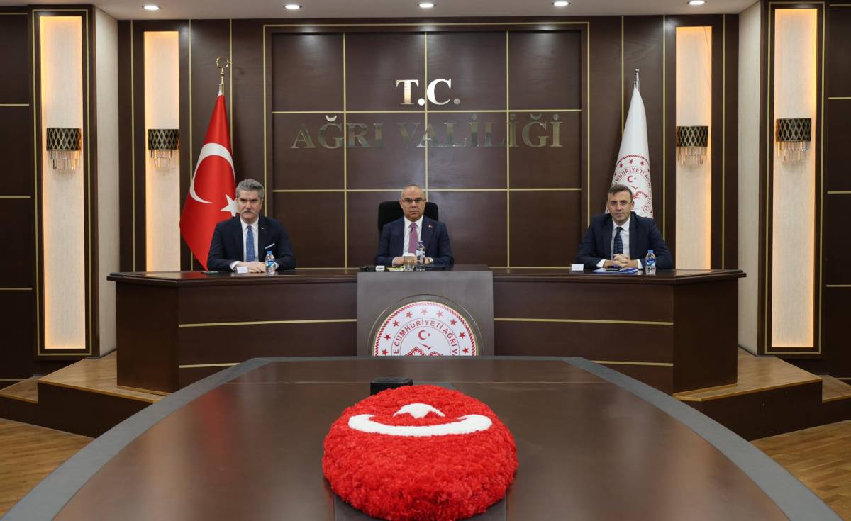 Ağrı’da Huzur ve Güvenlik Gündemi Toplandı