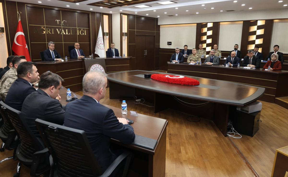 Ağrı’da Huzur ve Güvenlik Gündemi Toplandı