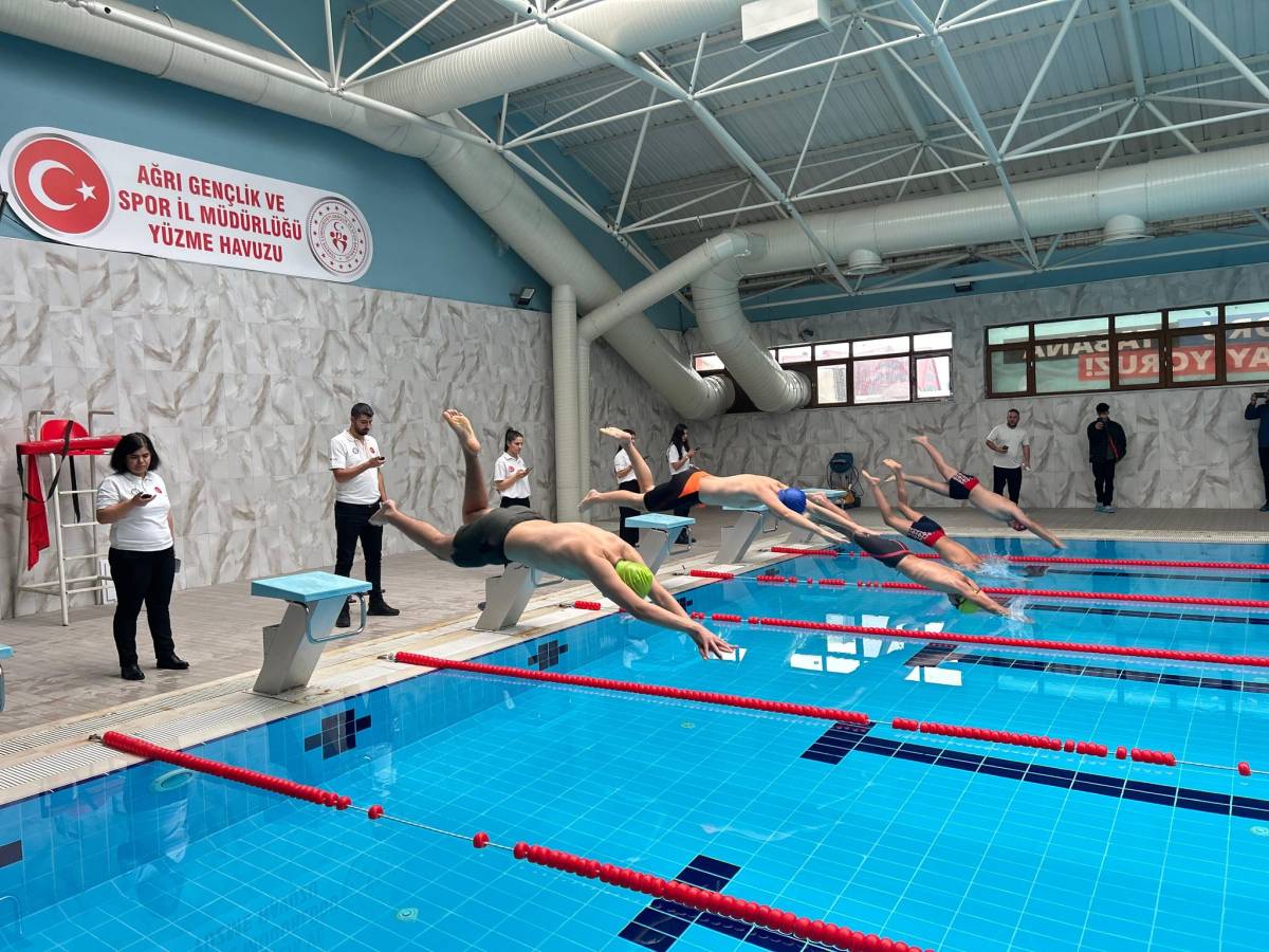Ağrı’yı Temsil Edecek Yüzücüler Belli Oldu