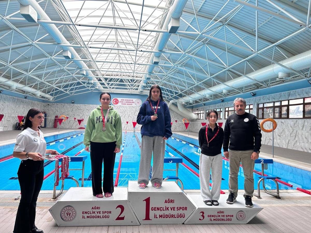 Ağrı’yı Temsil Edecek Yüzücüler Belli Oldu