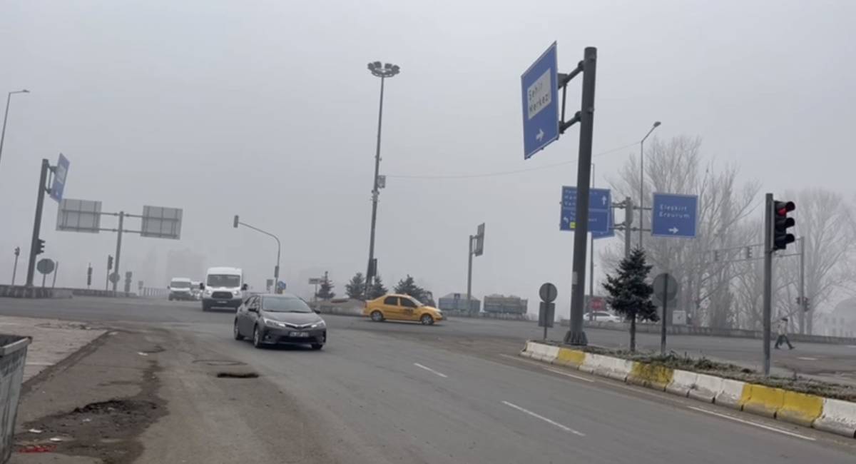 Ağrı’da termometreler eksi 7’yi gördü