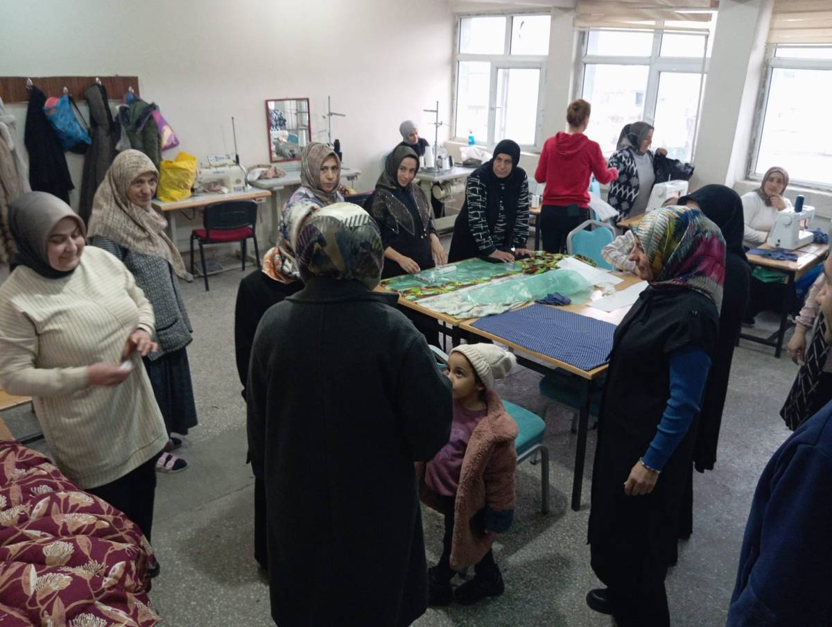 Taşlıçay’da Kadınlardan Üretime Güçlü Katkı