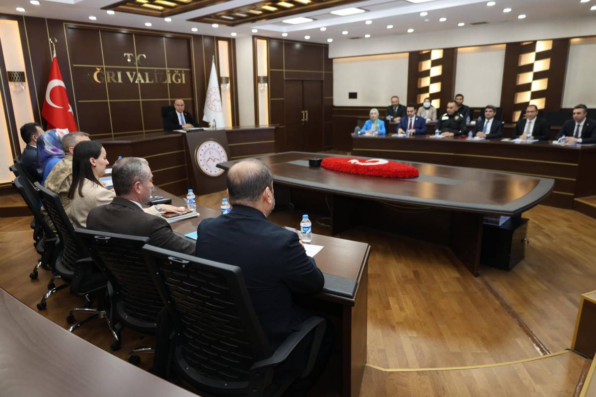 Ağrı’da Bağımlılıkla Mücadelede Yeni Yol Haritası Belirlendi