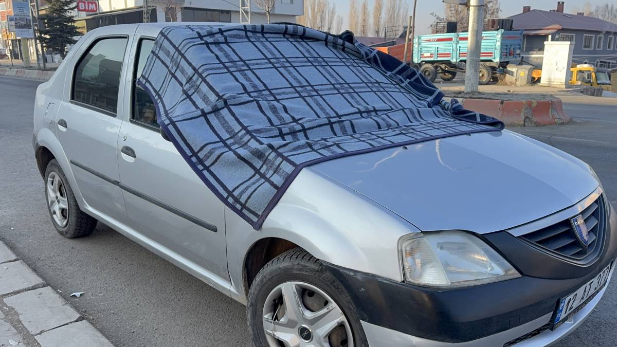 Ağrı’da dondurucu soğuklar etkili oldu
