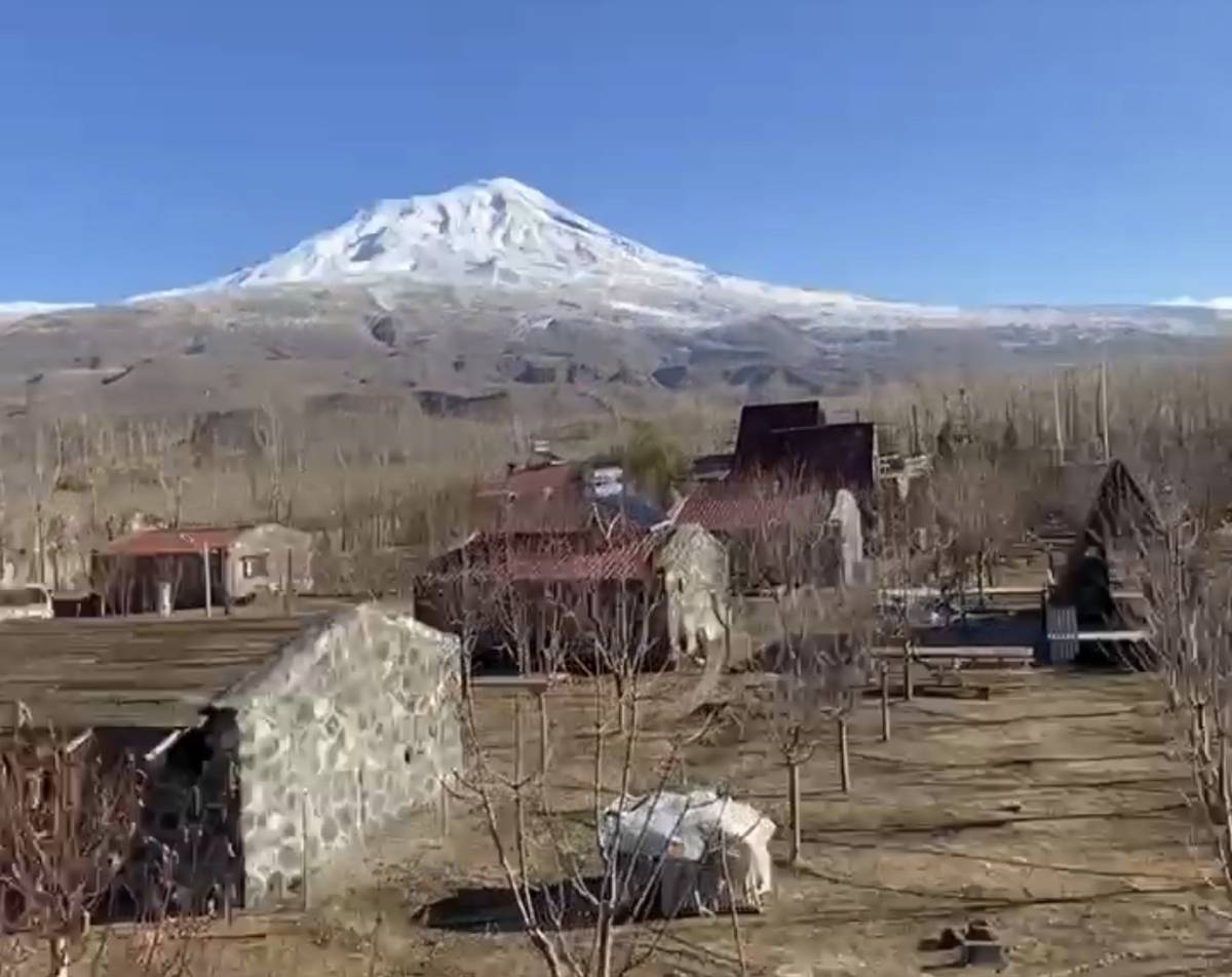 Ağrı Dağı Eteğinde Turizme Doğal Dokunuş