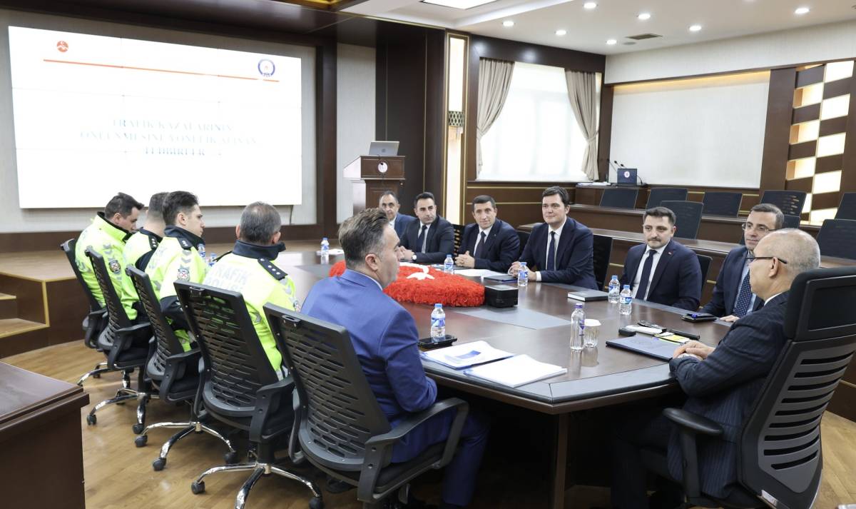 Çevreyolundaki Kazalar İçin Ağrı’da Önlem Toplantısı