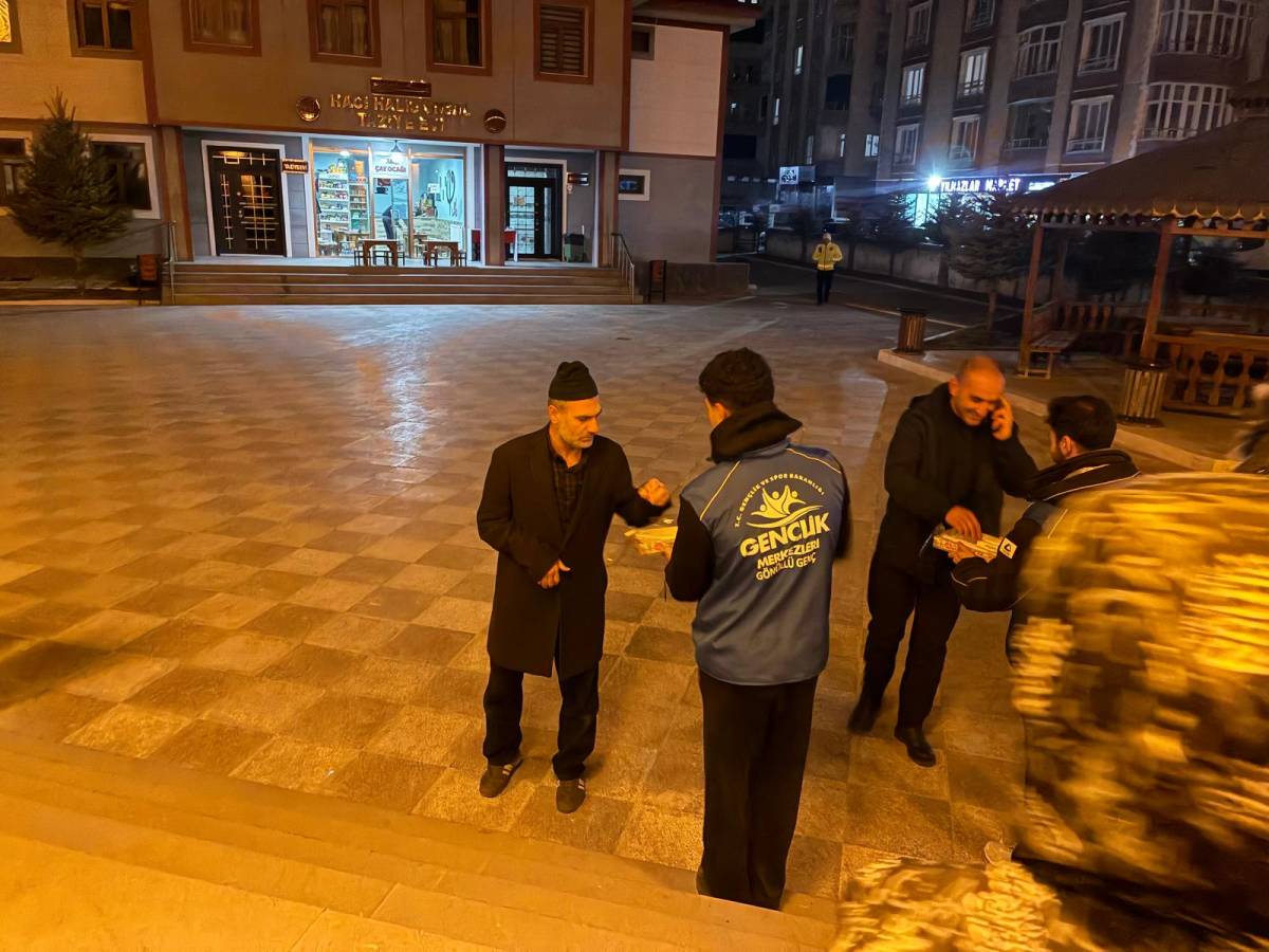 Regaip Kandili’nde Ağrı’da Anlamlı Buluşma