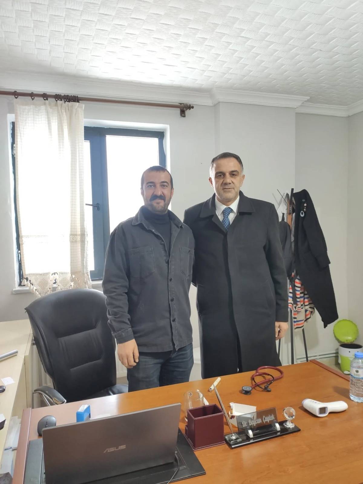 Erciş İlçe Başkanı Abidin Çalışkan’dan Aile Sağlığı Merkezi’ne Ziyaret