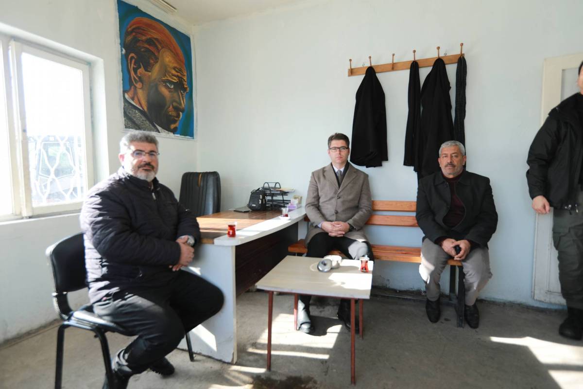 Kaymakam Karaloğlu’ndan VASKİ Erciş Şubesi’ne Ziyaret