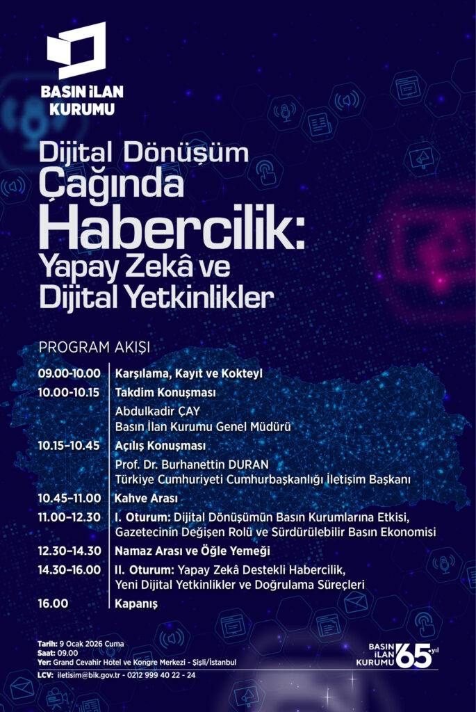 Basın İlan Kurumu, dijital dönüşüm ekseninde haberciliğin geleceğini ele alıyor