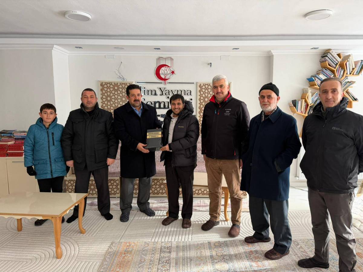 Yetim Ehli Erciş Temsilciliğinden Erciş İlim Yayma Cemiyetine Ziyaret