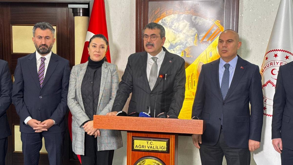 Bakan Tekin: “Ağrı’da eğitim altyapısında devrim niteliğinde adımlar atıldı”