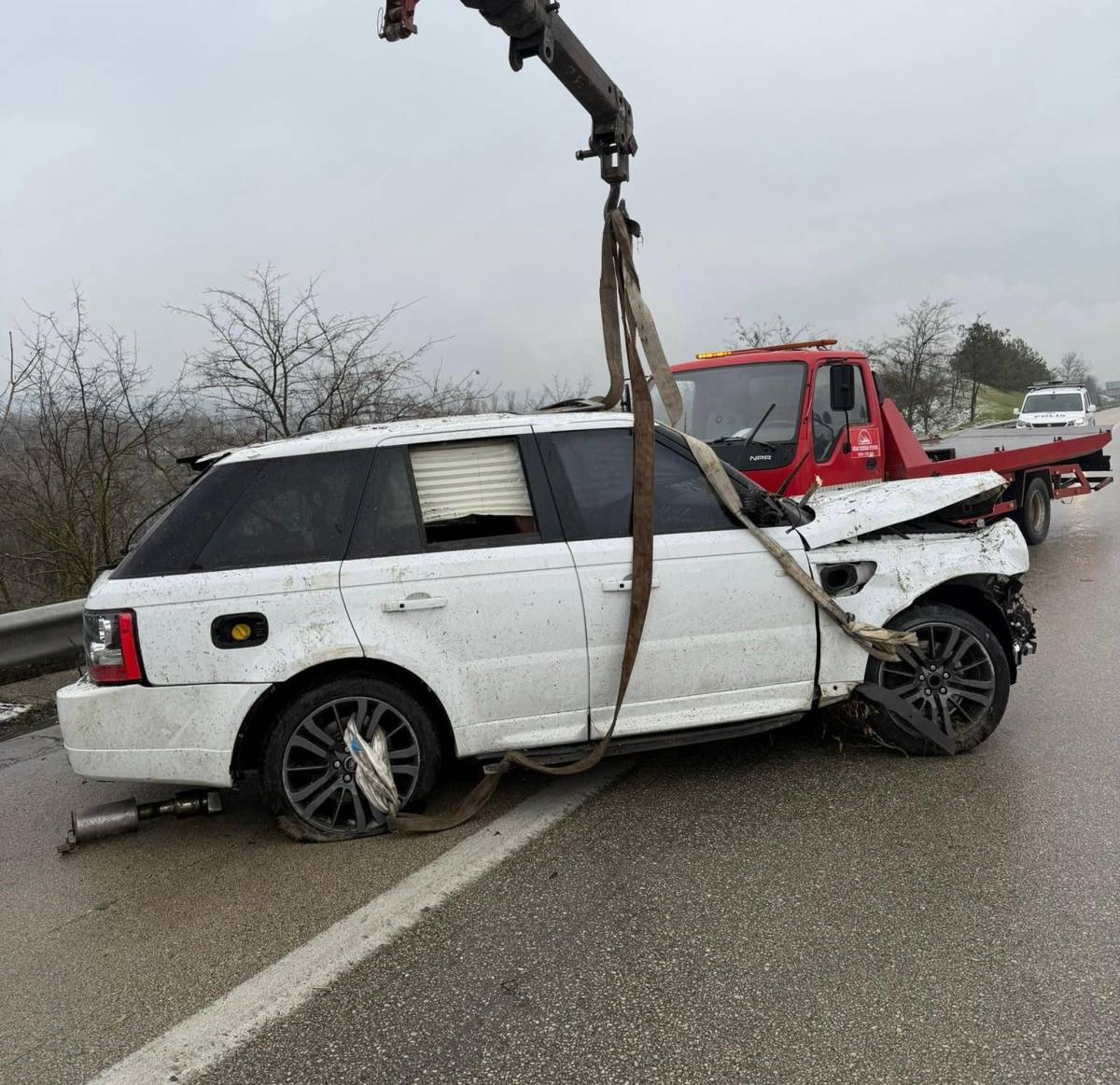 Ağrılı Aile Bursa’da Kaza Yaptı