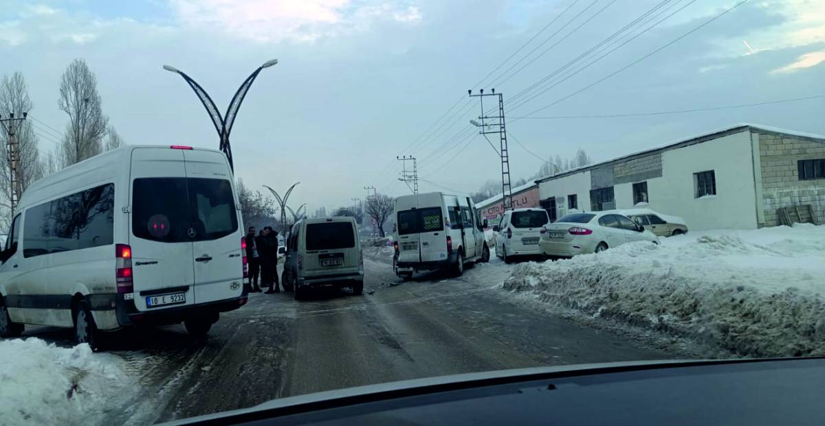 Erciş’te Sabah Saatlerinde Kaza