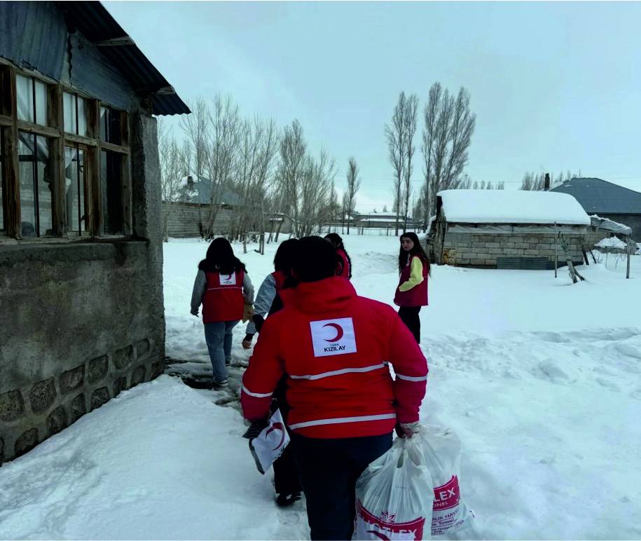 Türk Kızılay Patnos’tan Kış Yardımı