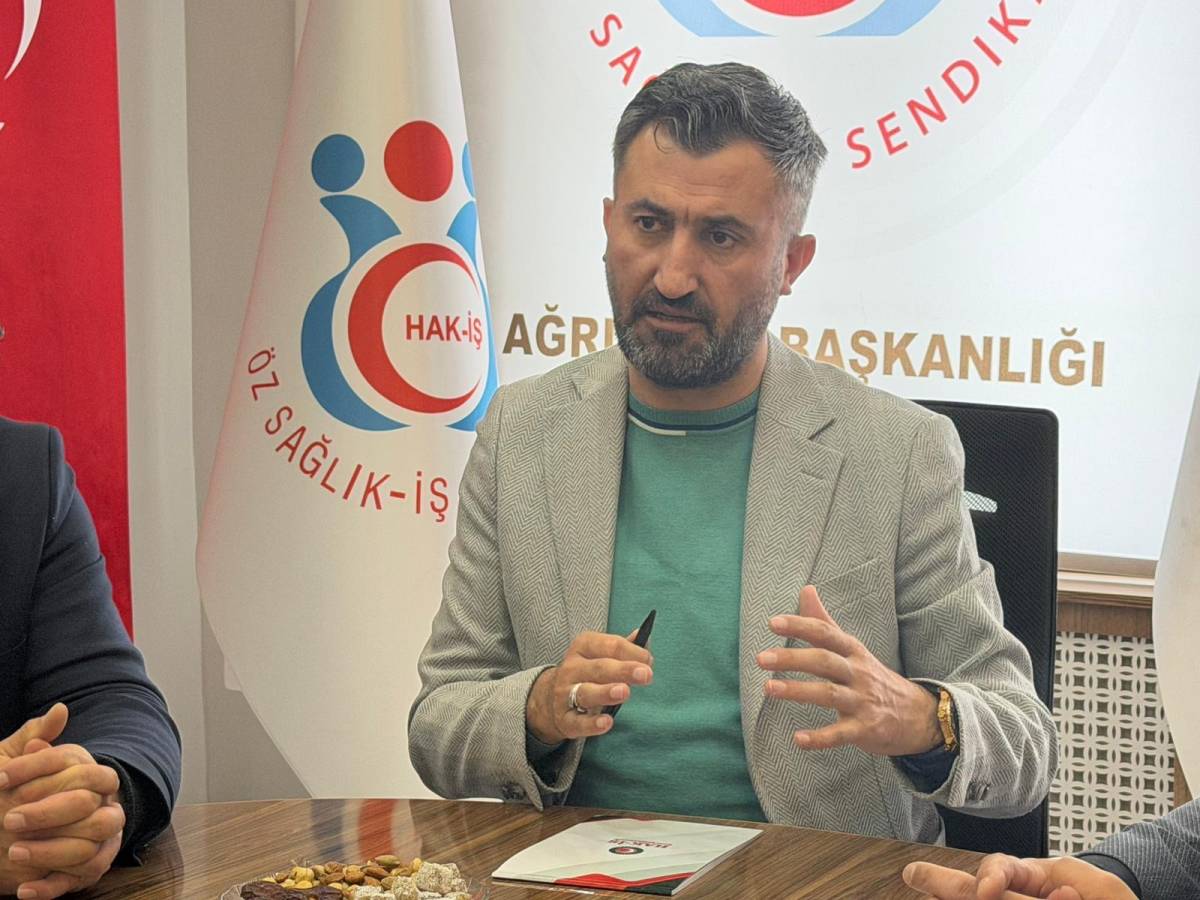 AK Parti Ağrı İl Başkanı Yıldız’dan Öz Sağlık-İş Sendikası’na Ziyaret