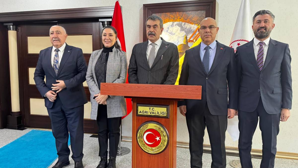 Bakan Tekin: “Ağrı’da eğitim altyapısında devrim niteliğinde adımlar atıldı”