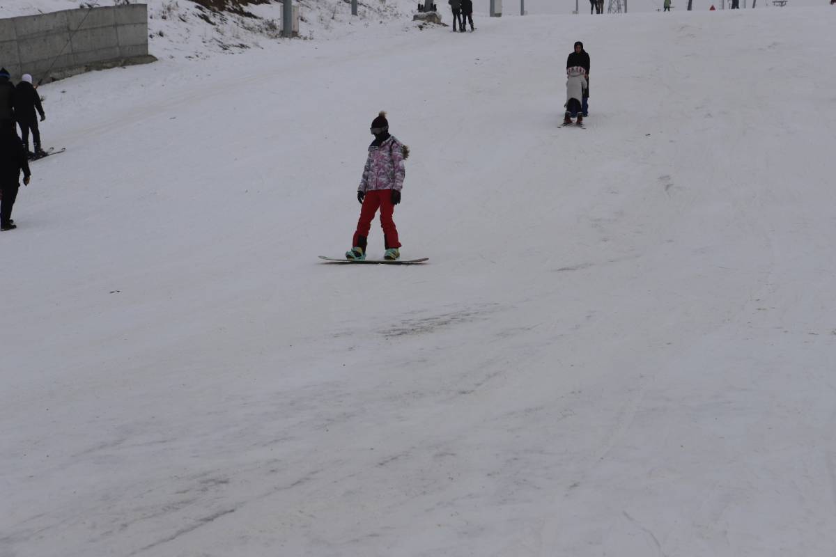 Ağrı Küpkıran Kayak Tesisinde Sömestir Coşkusu