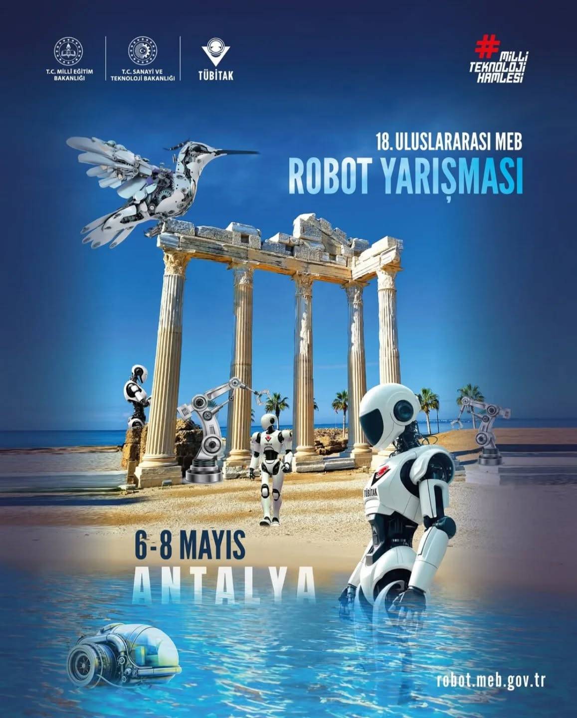 Patnos İlçe Millî Eğitim’den Gençlere Davet: Uluslararası MEB Robot Yarışması Başlıyor