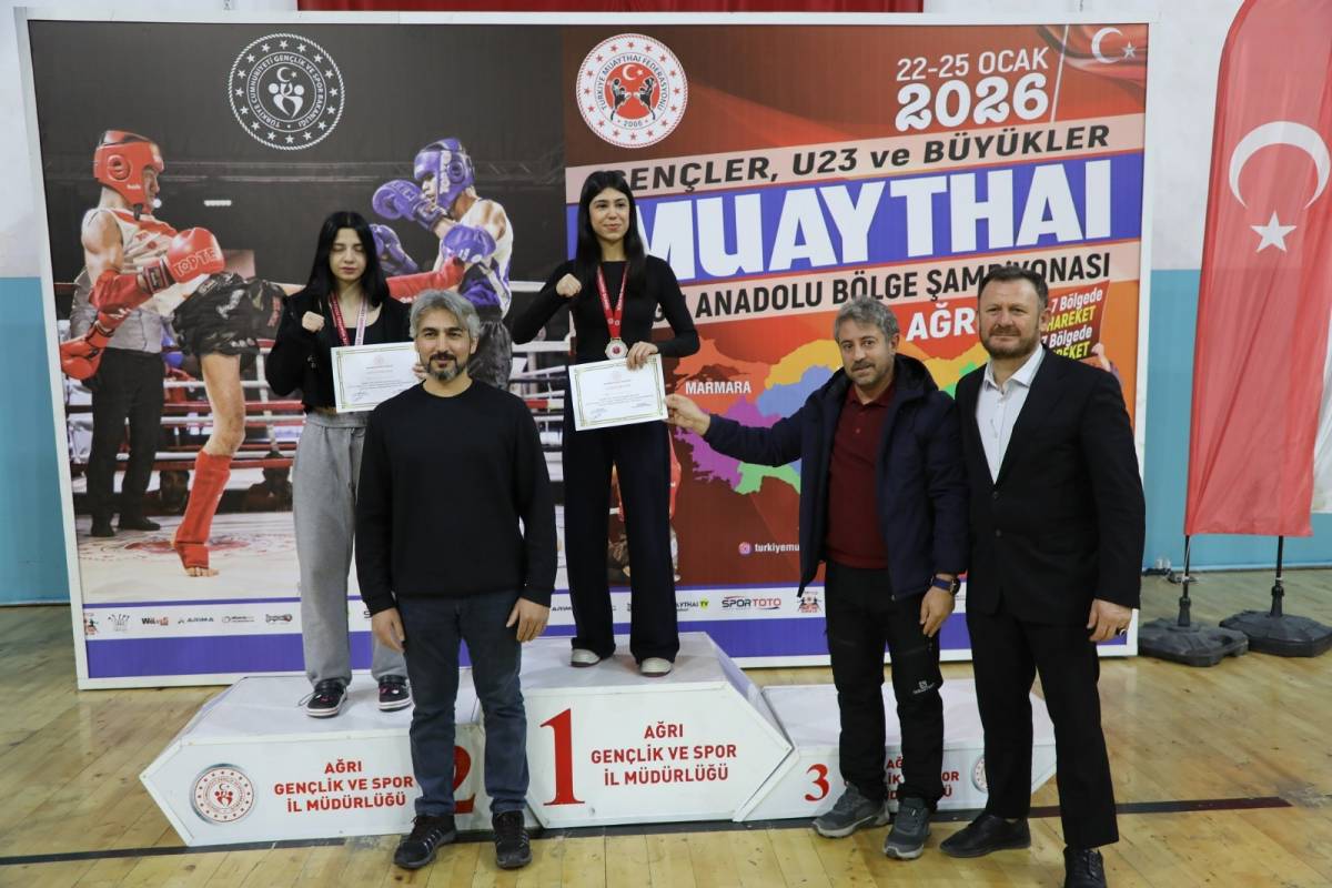 Muay Thai Şampiyonları Ağrı’da Belirlendi