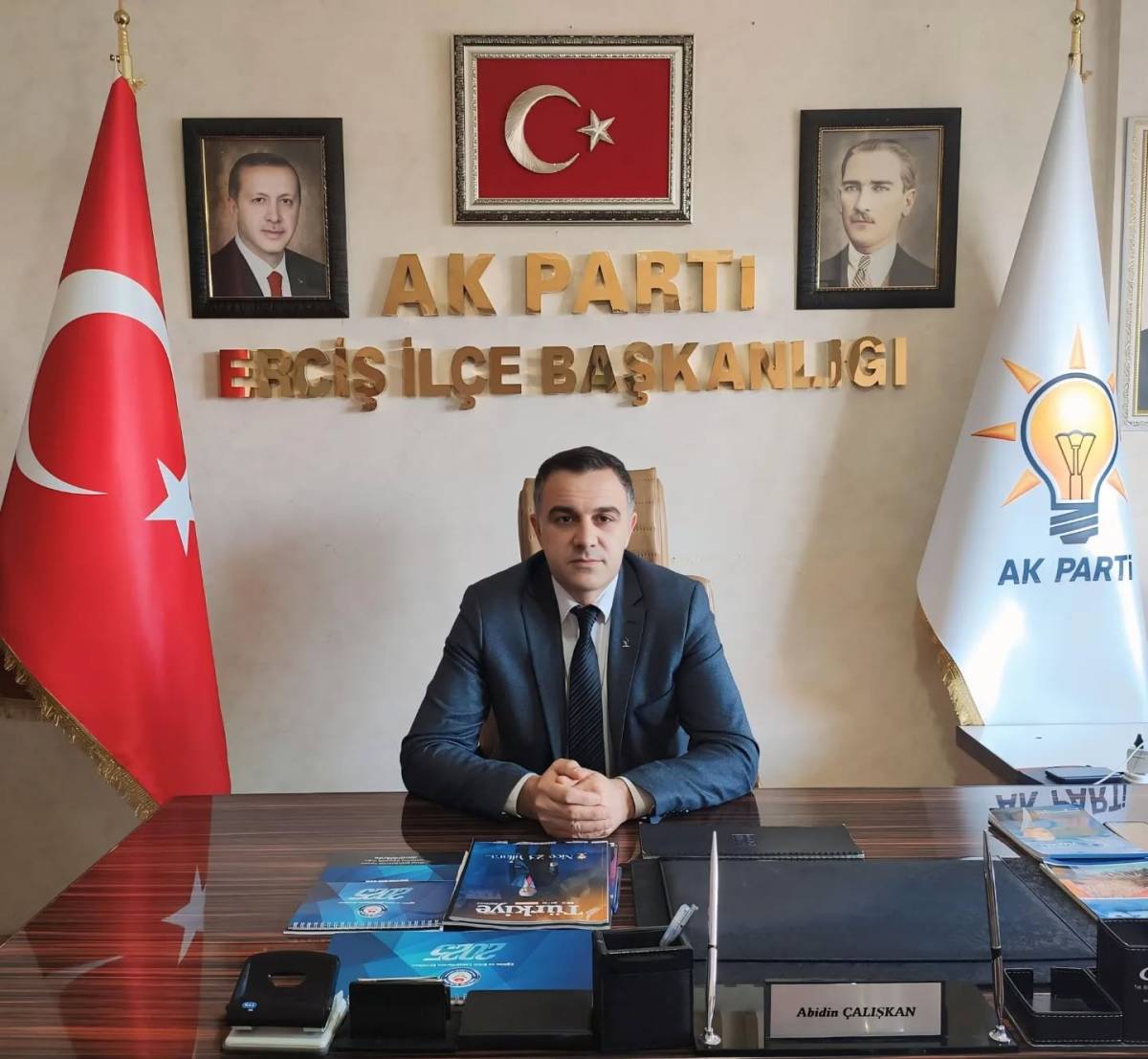 AK Parti Erciş İlçe Başkanı Abidin Çalışkan’dan 10 Ocak Çalışan Gazeteciler Günü Mesajı