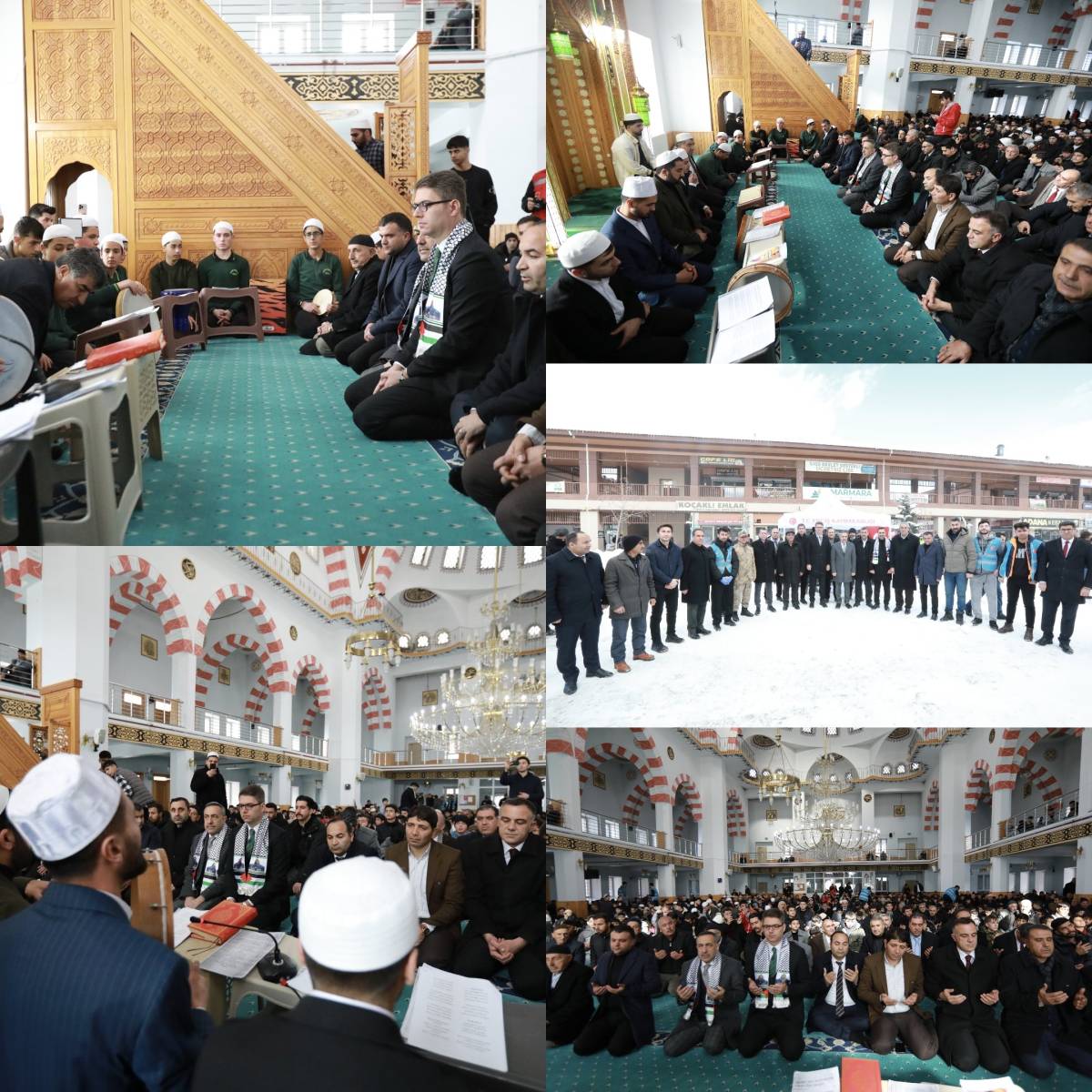 Kara Yusuf Paşa Camii’nde Miraç Gecesi Programı Düzenlendi