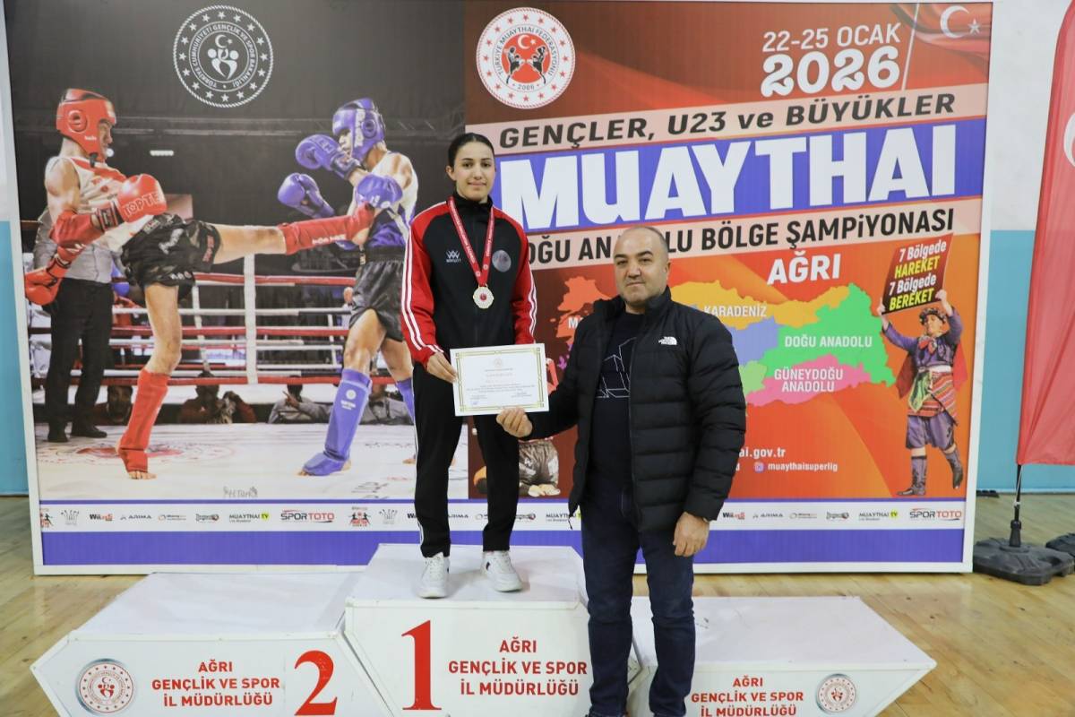 Muay Thai Şampiyonları Ağrı’da Belirlendi