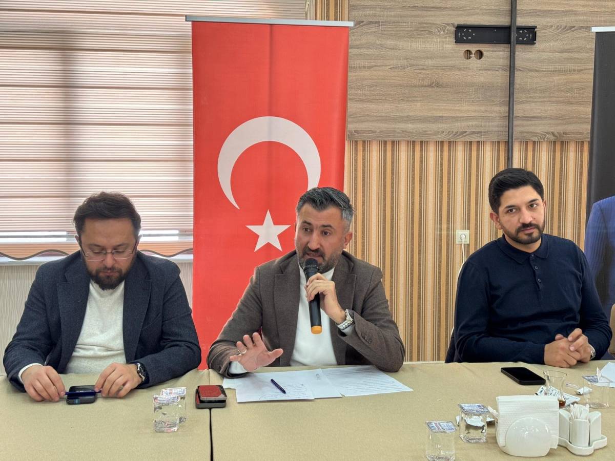 AK Parti Ağrı İl Başkanı Yıldız, Basın Mensuplarını Ağırladı