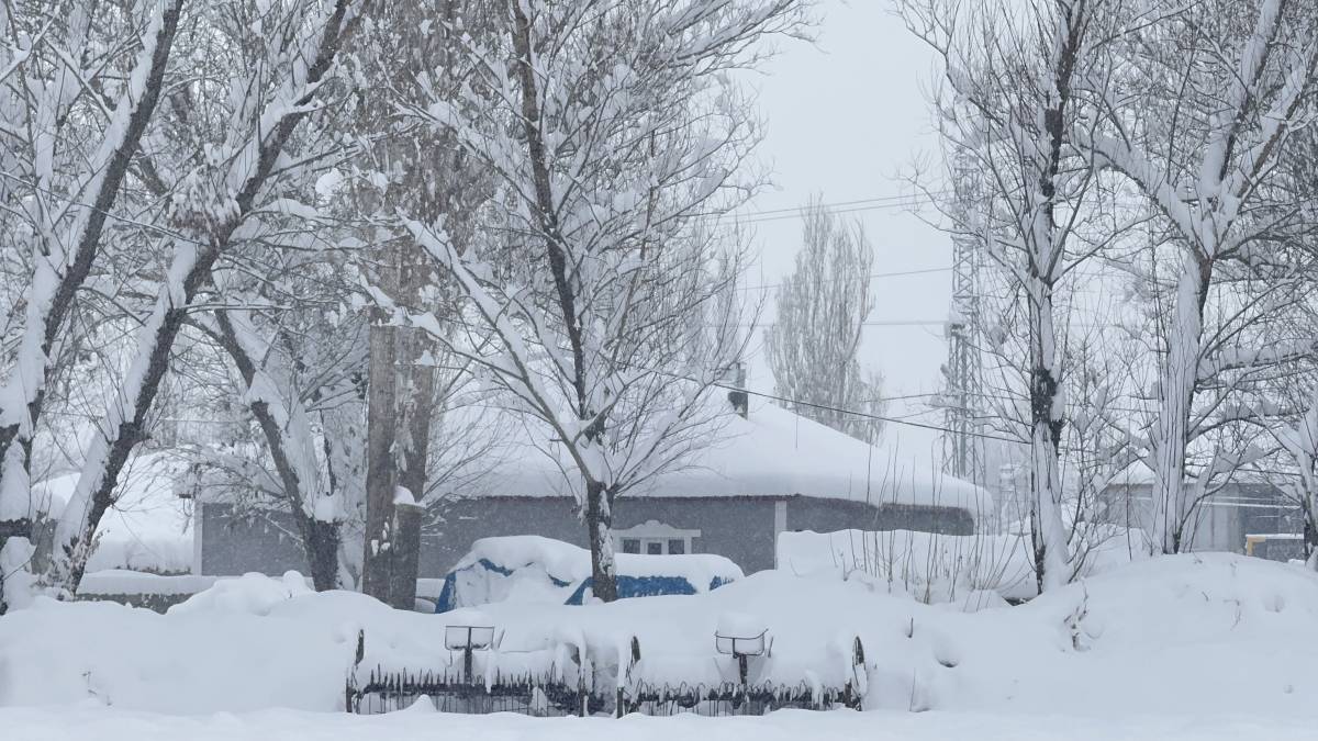 Beyaz esaret Ağrı’yı teslim aldı
