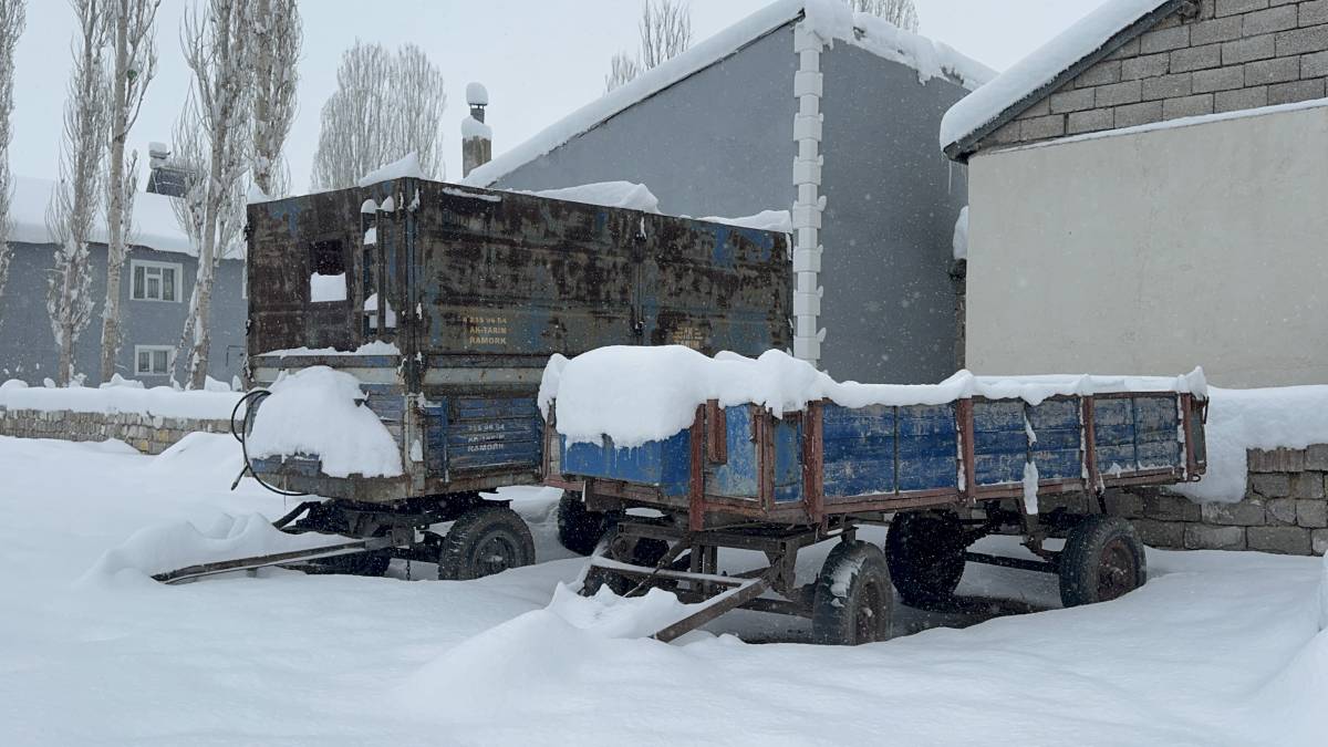 Beyaz esaret Ağrı’yı teslim aldı